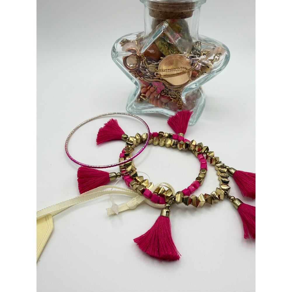 Pink Stardust Jewelry Jar – Pink & Gold Theme - Picture 8 of 8